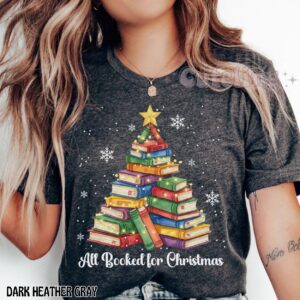 All Booked For Christmas Shirt